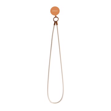 Case & Me Jelly Necklace laccio in silicone avorio