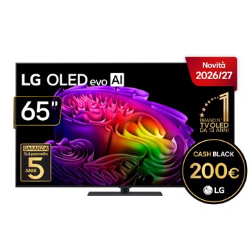 Televisore oled 65" uhd hdr10 t2/s2,4h,3u,a11,3,os26,ai,pc