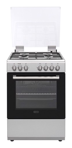 XD Enjoy XDCU66FEMXGLASS1 cucina Elettrico Gas Acciaio inox