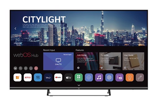 XD Premium XDP55WU1ESAT TV 139,7 cm (55") 4K Ultra HD Smart TV Wi-Fi Nero 260 cd/m²