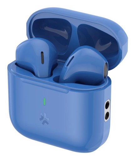 Celly COMPACT Auricolare True Wireless Stereo (TWS) In-ear Musica e Chiamate USB tipo-C Bluetooth Blu