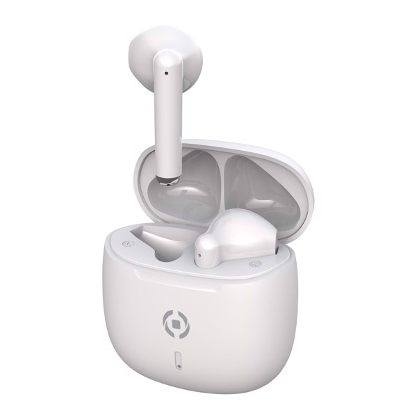 Celly Bianco Buz2 Auricolare True Wireless Stereo (Tws) In-Ear Musica E Chiamate Usb Tipo-C Bluetooth
