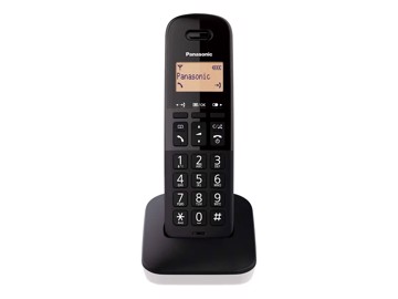Telefono cordless white orologio, sveglia, 50 nomi