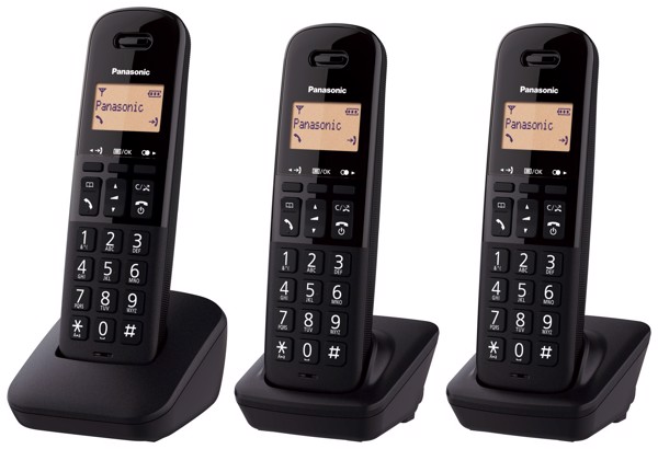 Panasonic Nero Telefono Kx-Tgb613jt