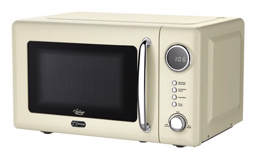 XD Vintage XDDWUX22CR forno a microonde Crema Microonde con grill Superficie piana 20 L 700 W