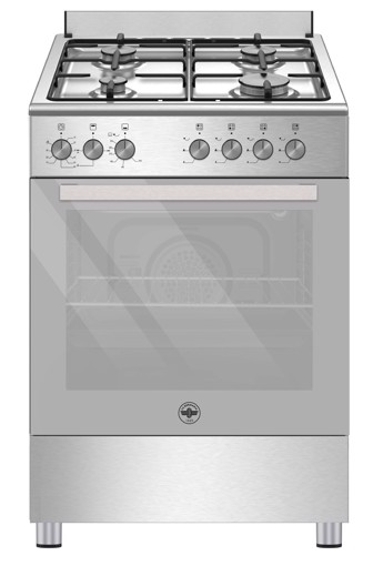 Bertazzoni La Germania SE664GX24 cucina Elettrico/Gas Gas Acciaio inox