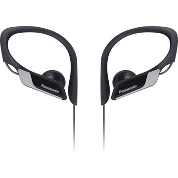 Cuffia Auricolare Sport Black Pioggia