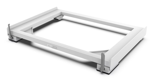 Meliconi Base Move Slim accessorio per lavatrice Slim - Base con ruote e freni antivibrazione