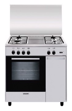 Cucina 80x50 inox h85 l80 p50 stipetto timer