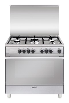 Cucina Inox 90X60 Maxiforno  118Lt Multifunzione A H85 L90 P60
