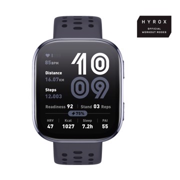 Bip 6 black gps,batt. 14g, ai voice ass