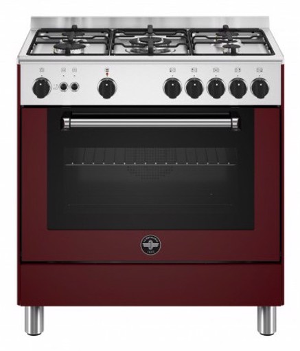 Bertazzoni La Germania Americana AMN855GVIV/24 cucina Gas Bordeaux