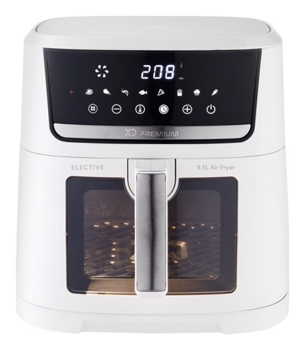 XD Premium Friggitrice Ad Aria 9,5 Litri Con Finestra Integrata