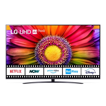 Televisore 4k 75" uhd hdr10 t2/s2,3hdmi,2usb,os23,a5,al,p
