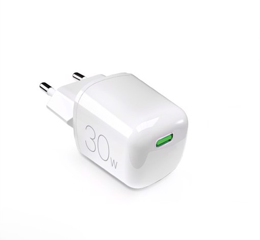 PURO PUFCMTCUSBC30WGWHI Caricabatterie per dispositivi mobili Computer portatile, Smartphone, Tablet Bianco AC Ricarica rapida Interno