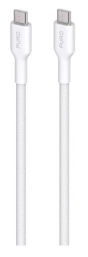 PURO PUCUSBCUSBCFABK4WHI cavo USB USB 2.0 1,2 m USB C 0,48 Gbit/s Bianco