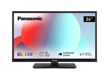 Televisore led 24" hd r hdr10+ 2hdmi,1usb,t2/s2,pc,h.mod