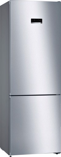 Bosch Serie 4 KGN49XLEA Frigorifero Combinato da libera installazione 203 x 70 cm Metal look Classe E
