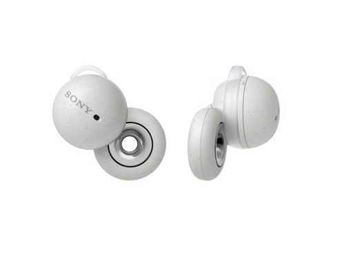 Sony Cuffie LinkBuds True Wireless - Connessione Bluetooth® multipoint* - Batteria fino a 17,5h - Ottimizzate per Alexa e Google Assistant - Microfono integrato per le chiamate - Bianco