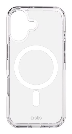SBS TED3OMAGCOVIP1763 custodia per cellulare 15,9 cm (6.28") Cover Trasparente