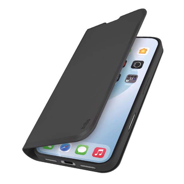 Sbs Nero Tewalip1766k Custodia Per Cellulare 16,5 Cm (6.5") Custodia A Libro