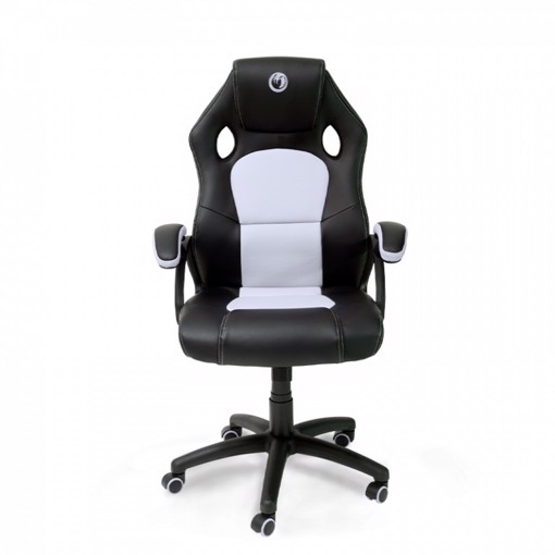 NACON PCCH-310 Sedia per gaming universale Seduta imbottita Nero, Bianco