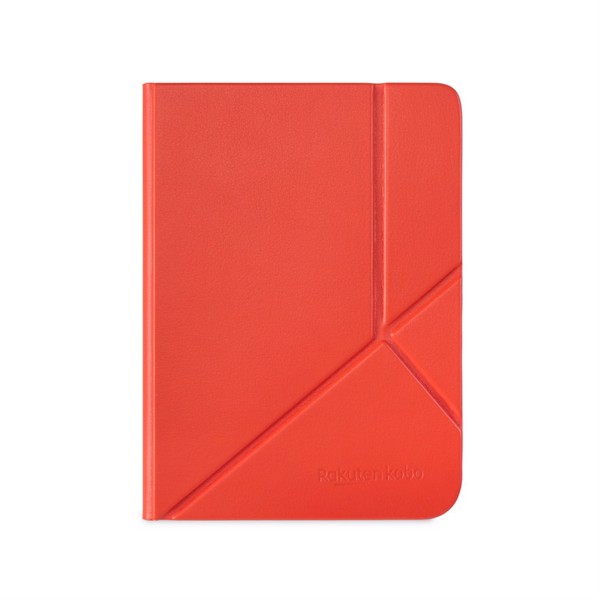 Rakuten Kobo Nero/Rosso Basic Sleepcover Custodia Per E-Book Clara (Bw/Colour) Colore