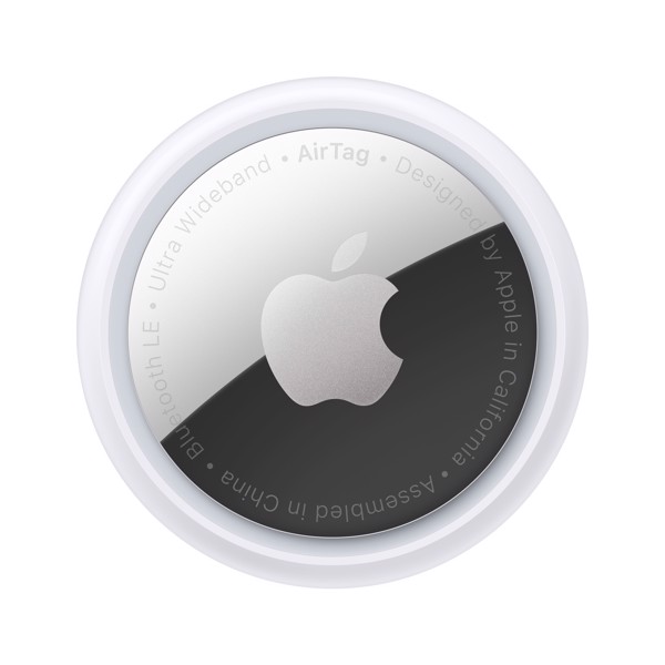 Apple Argento/Bianco Airtag (Confezione Da 1)
