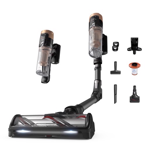 Rowenta X-Force Flex 14.80 , Aspirapolvere Senza Fili, Potenza di Aspirazione Elevata di 240 AW, Modello Animal Care, RH9B74