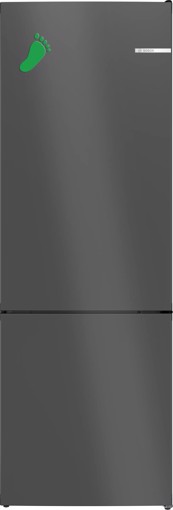 Bosch Serie 4 KGN49OCAF Frigorifero Combinato da libera installazione 203 x 70 cm Acciaio antracite Classe A