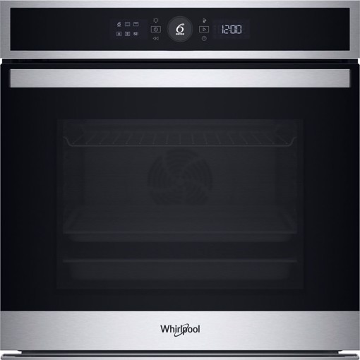 Whirlpool WOI4IS8PM0SXA Forno multifunzione Inox 17 funzioni Pizza310° Cook4 Steam+ classe A+ 73Lt, Pirolisi + Idrolisi Made in Italy
