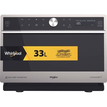 Forno microonde combinato inox 33lt ventilato 6senso vapore