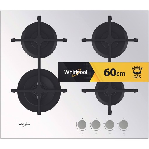 Whirlpool Piano cottura a gas - GOA 6423/WH Made in Italy
