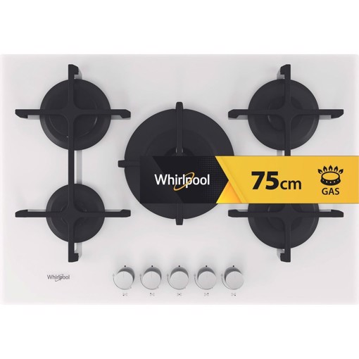 Whirlpool Piano cottura a gas - GOA 7523/WH Made in Italy