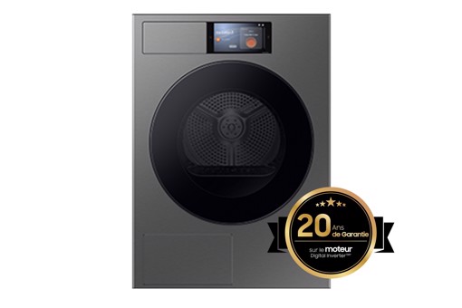 Samsung Series 9 DV90F09F4S asciugatrice Libera installazione Caricamento frontale 9 kg Grigio scuro