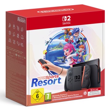 Consolle switch2+sports resort +3mesi nintendo switch online