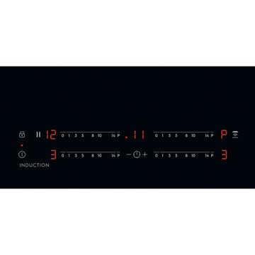 Piano induzione 60 cm timer direct access