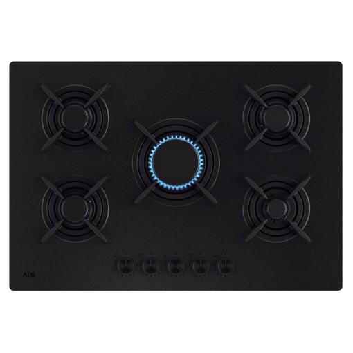 AEG Piano Gas Comandi Frontali 75 Cm HKB75423NL