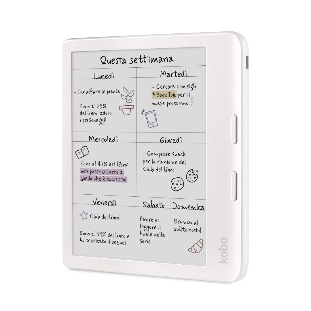 Rakuten Kobo Libra Colour lettore e-book Touch screen 32 GB Wi-Fi