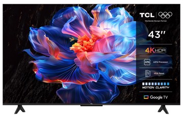 Televisore 4k 43" uhd hdr10 t2/s2,3hdmi,1usb,googletv,pl
