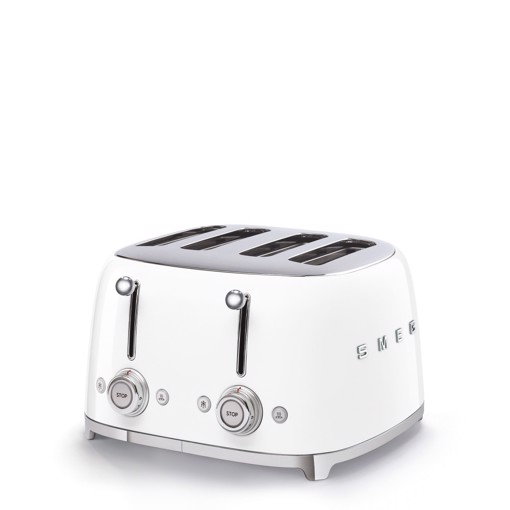 Smeg Tostapane 50's Style – Bianco LUCIDO 4x4 – TSF03WHEU