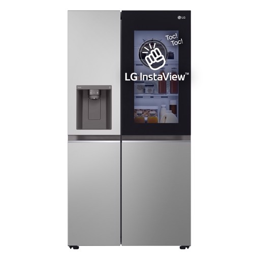 LG InstaView GSGV80PYLD Frigorifero Side-by-Side , Classe D, 635L, Wi-Fi, Con allaccio