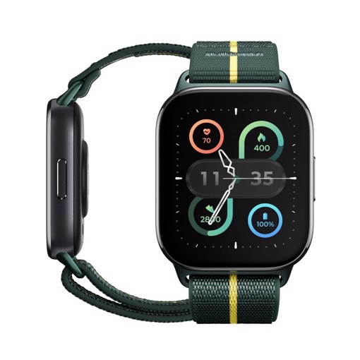 Motorola moto watch fit 4,83 cm (1.9") OLED 44.5 mm Digitale Touch screen Verde, Grigio GPS (satellitare)
