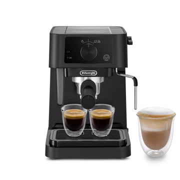 Macchina caffe' espresso caldaia inox cialde