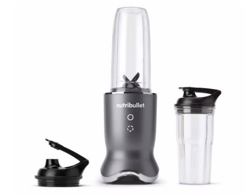 NutriBullet NB1206DGCC 0,9 L Frullatore da tavolo 1200 W Nero, Trasparente