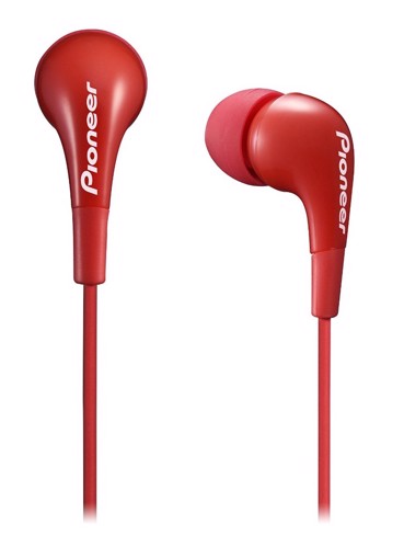 Pioneer SE-CL502-R cuffia e auricolare Cablato In-ear MUSICA Rosso