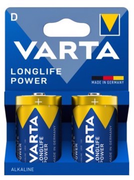 Batteria varta power d 2 pezzi
