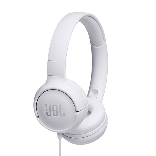 JBL Tune 500 Auricolare Cablato A Padiglione Musica e Chiamate Bianco