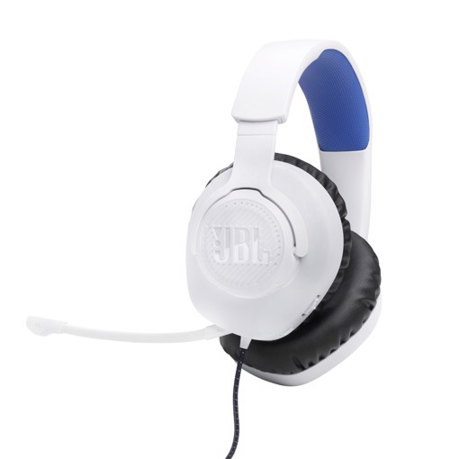 JBL Quantum 100P Auricolare Cablato A Padiglione Gaming Bianco