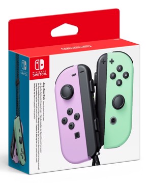 Coppia joy-con pair ppl/p.grn